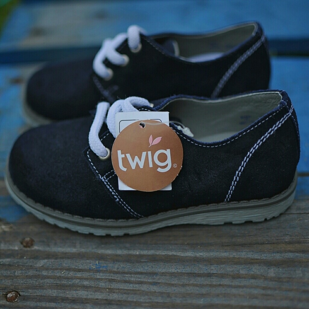 Navy Blue TWIG Oxfords